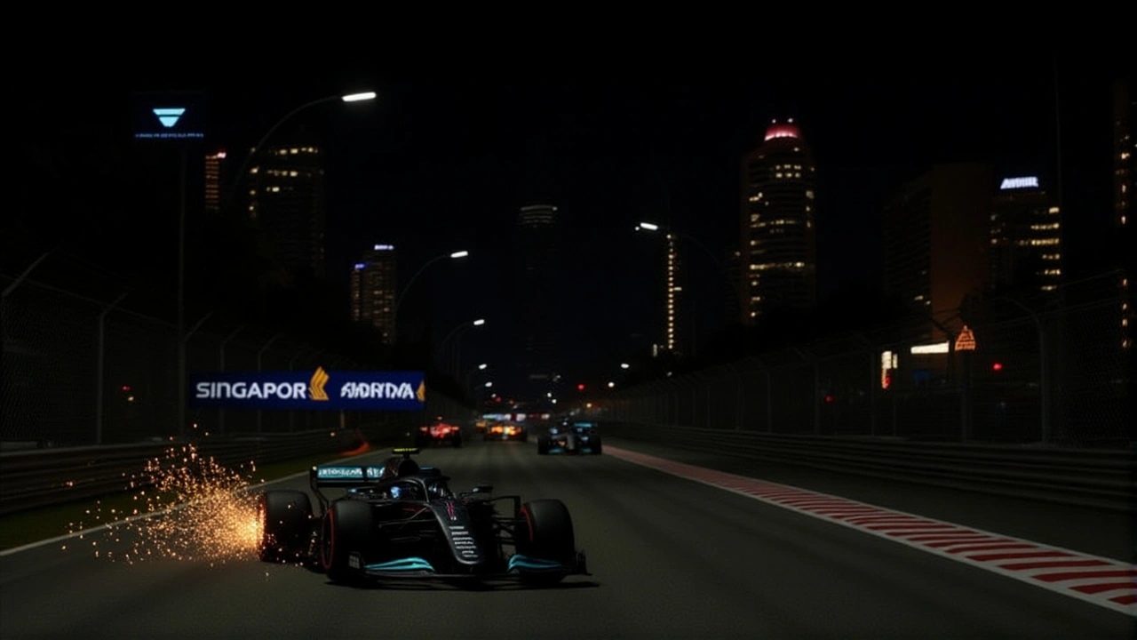 Russell vence GP de Singapura e dá título de construtores à McLaren